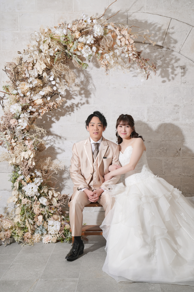 屋内庭園スタジオ×洋装チャペルスタジオ
