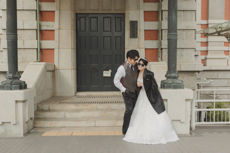 中之島での洋装ロケーション♡