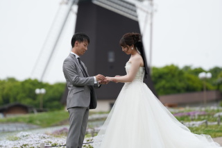 洋装ロケーション撮影♪