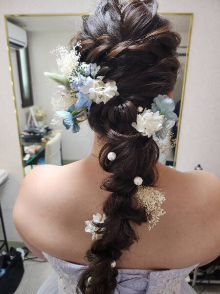 和も洋も美しく。9月~11月の秋婚花嫁ヘアスタイル