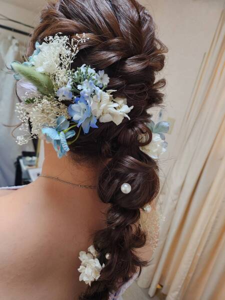 和も洋も美しく。9月~11月の秋婚花嫁ヘアスタイル