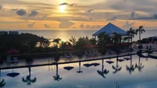 恩納村のサンセット