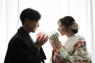 小物をつかってお二人らしさを演出