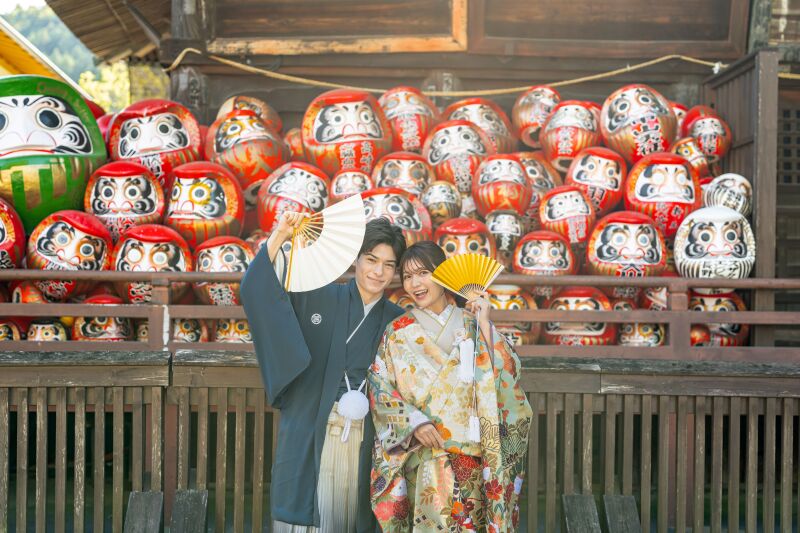 【ロケーション】群馬の名産品と自然豊かなロケーション：少林山達磨寺【撮影地】