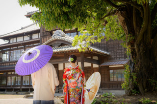 スタジオ&臨江閣撮影♡