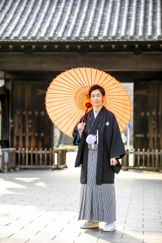 男性の正礼装【紋付袴】について