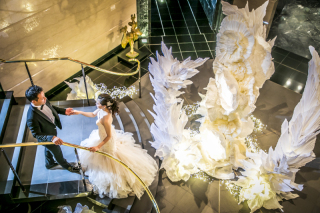 美術館で撮影♪