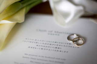 大切な指輪とともに