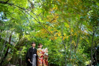 自然に囲まれた和の美しさ