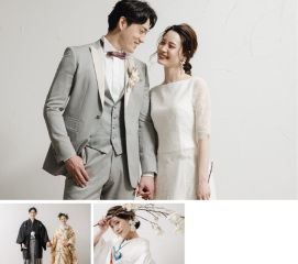 秋に叶えるフォトウェディング！衣装2着＋全データ込みで最大約62％OFF!!!