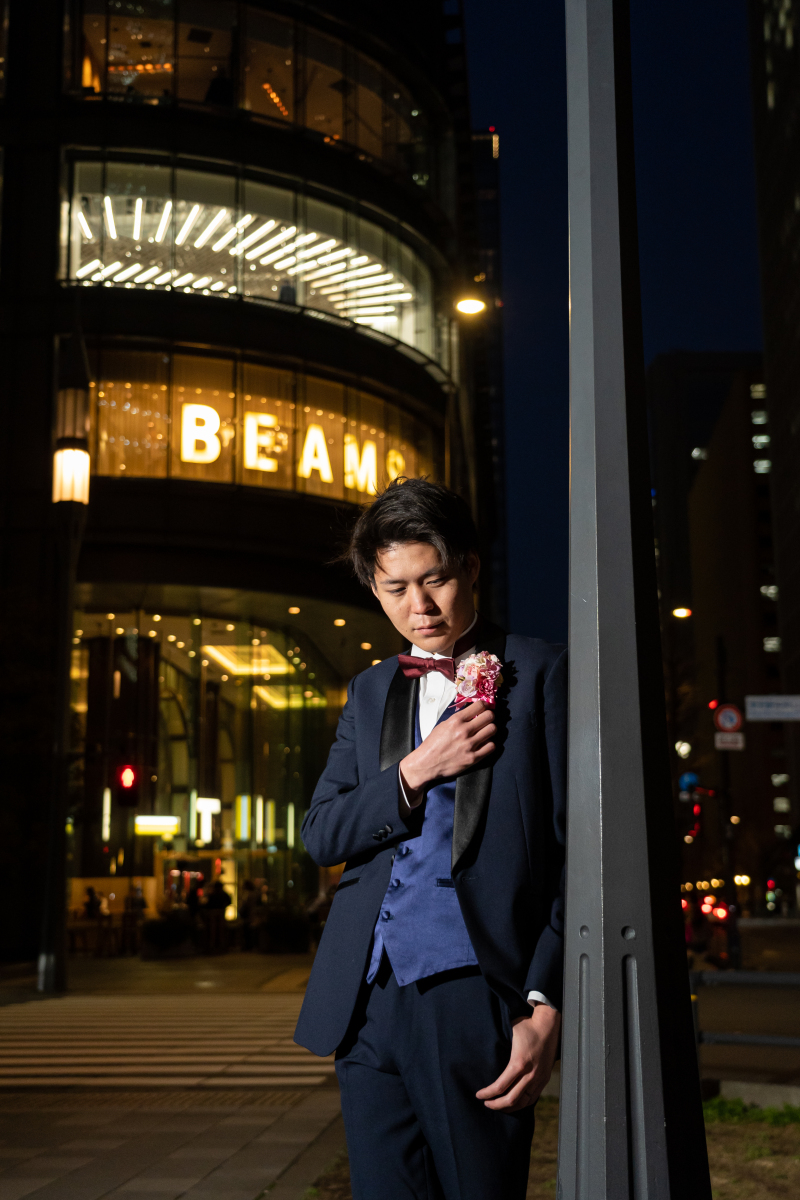 新郎様ソロショット☆