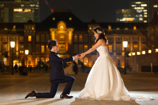 プロポーズシーン