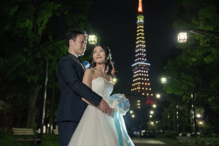 【撮影ロケーション：東京タワーのライトアップ】東京といえば…東京タワーですよね！