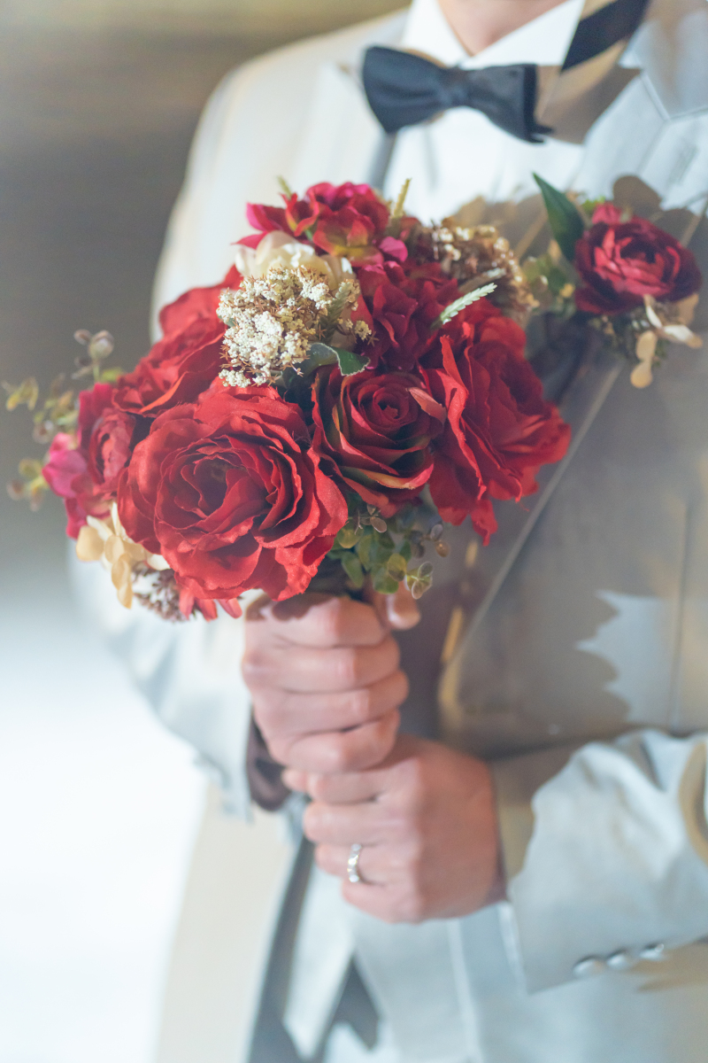 新郎様 手元撮影①