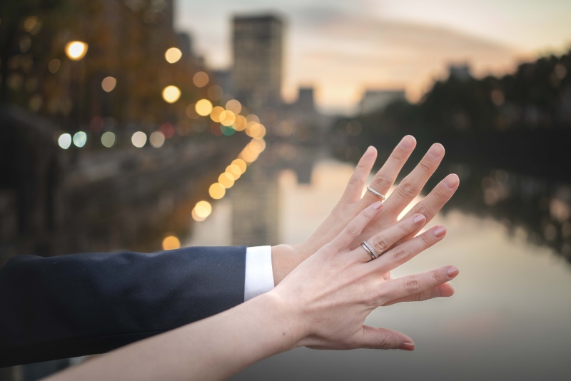 【イメージショットのご紹介】結婚指輪やブーケだけで撮影してもおしゃれです＾＾