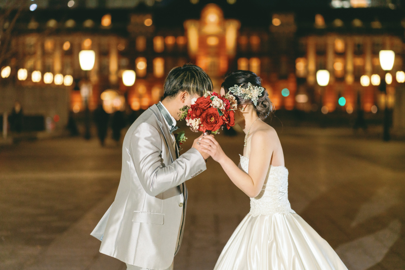 ロマンティックなポーズ