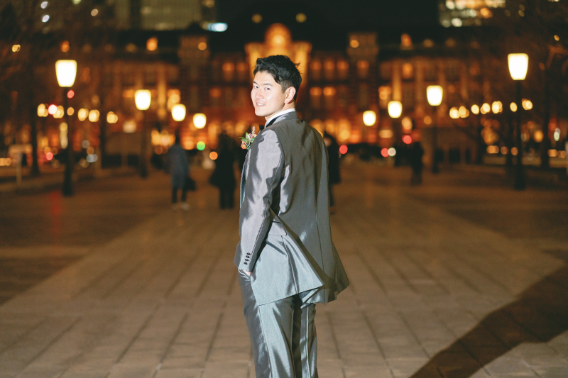 タキシードイメージ(グレー)