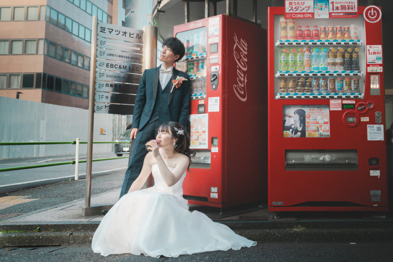 【ストリートフォトウェディングのご紹介】自由に！自分らしく！