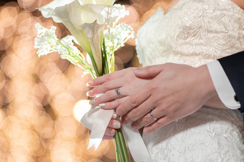 【イメージショットのご紹介】結婚指輪やブーケだけで撮影してもおしゃれです＾＾