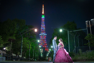 東京タワー撮影は特別カラーもおすすめ☆