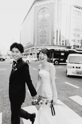 モノクロで・・