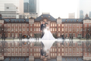 【リフレクション加工について】水面に映したかのような加工で特別な一枚を。