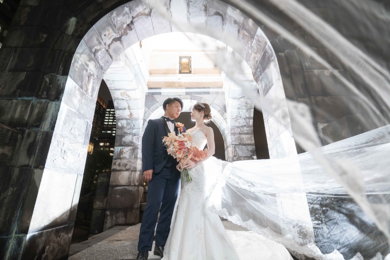 【撮影アイテム:ウェディングベールについて】ベール一つで雰囲気が一変します!