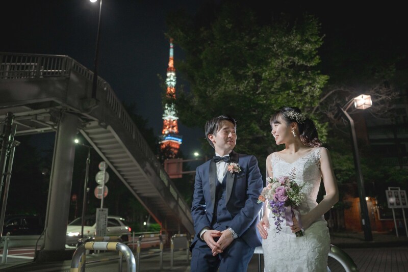 東京タワー撮影は、お好みのライトアップとともに!