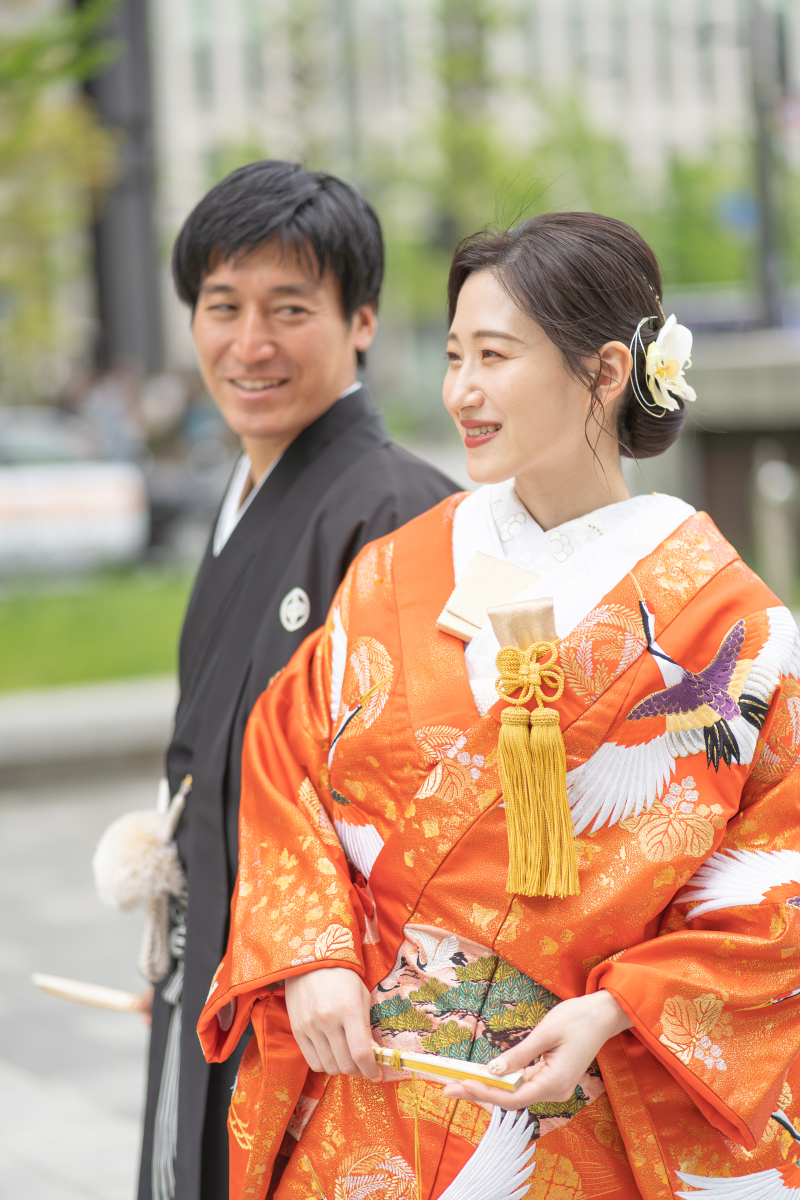 和装のシーン