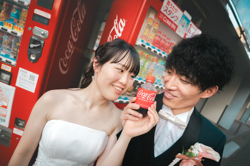 【ストリートフォトウェディングのご紹介】おふたりらしさ全開で撮りましょう!