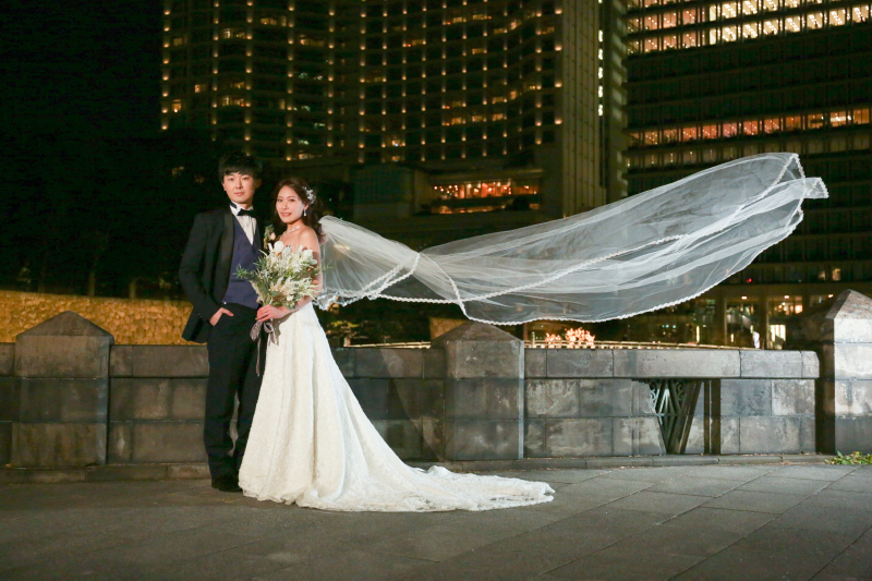 撮影シーン　「ベール」