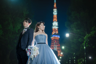 おふたりテーマカラーでコーディネーションが『旬』