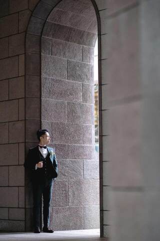 グリーンタキシード