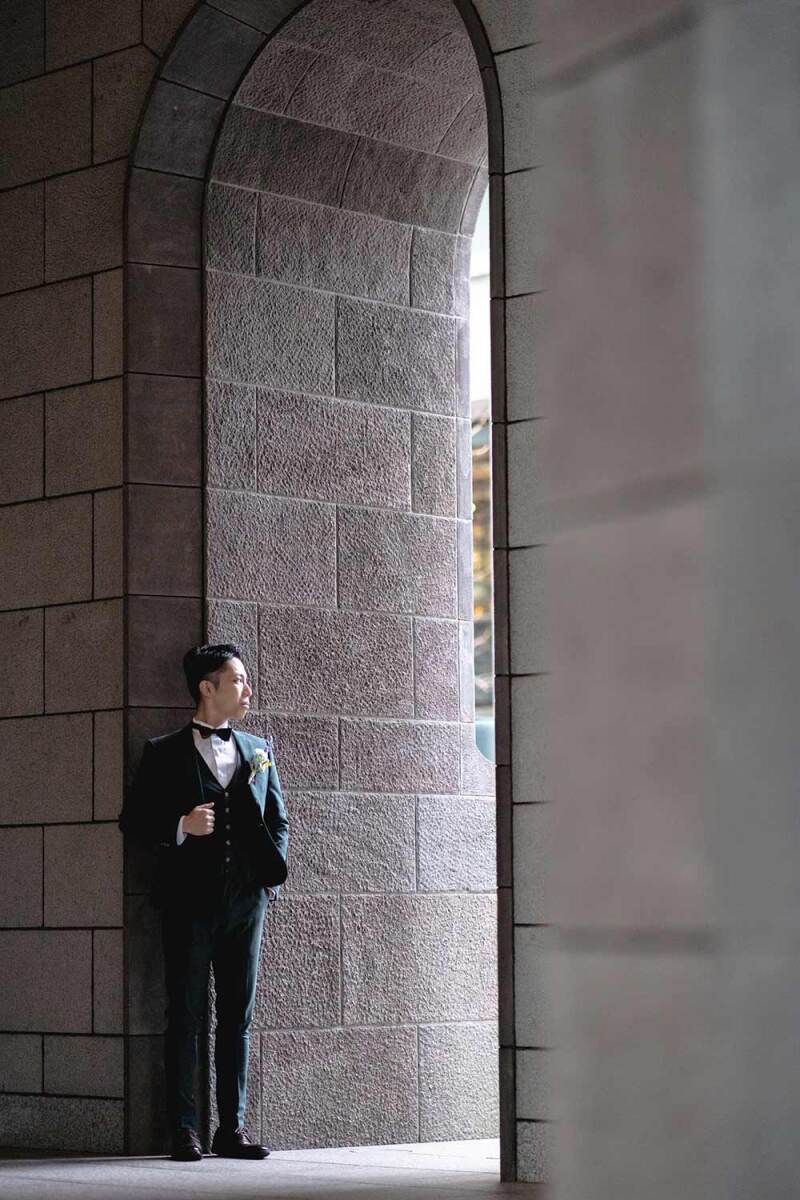 グリーンタキシード