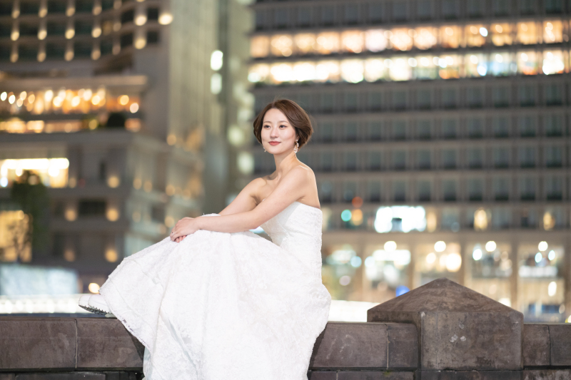 撮影シーン　新婦ソロ