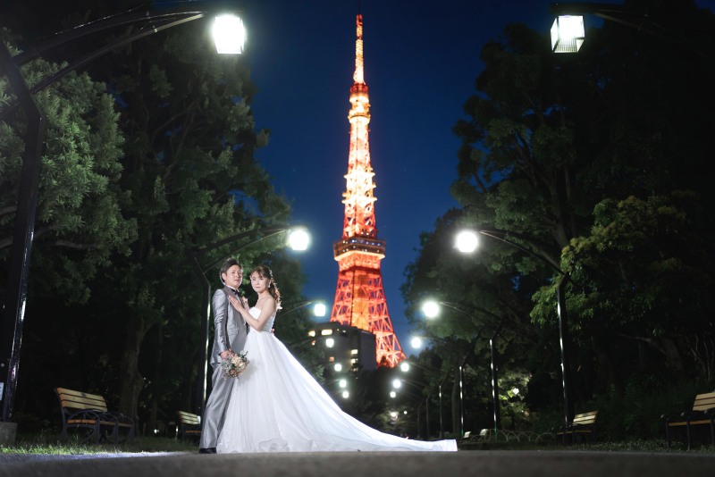 東京タワー撮影は、お好みのライトアップとともに!