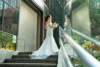 【撮影ロケーション:丸の内ブリックスクエアについて】写真映えのエリアがたくさん!