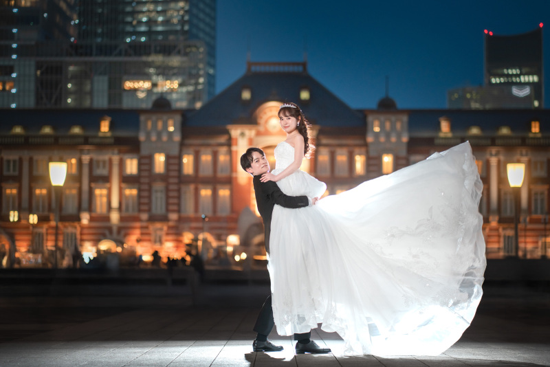 【夜に近づく空の色】トワイライトタイムの東京フォト