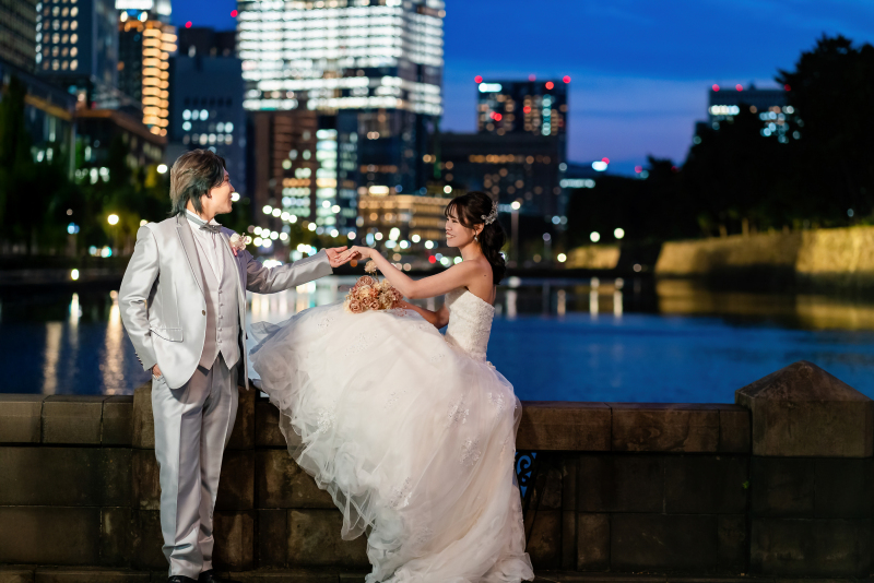 【3月の和装フォトウェディング】春色コーディネート