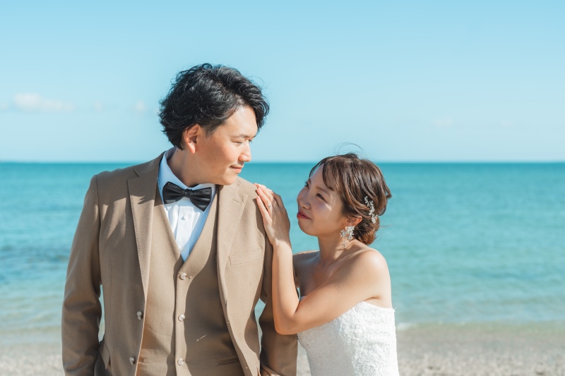 【海の見えるチャペルのご紹介】憧れのロケーション♡沖縄の海とチャペルで幸せ時間を