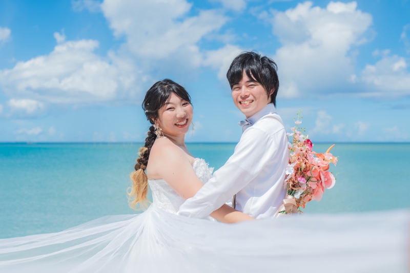 【海の見えるチャペルのご紹介】憧れのロケーション♡沖縄の海とチャペルで幸せ時間を