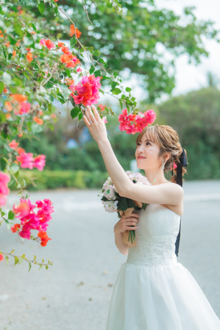 【沖縄本島の素敵な花について】時期によっては一緒に撮影できるものもあります!