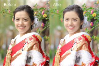 「補正」と「美肌補正」の違い