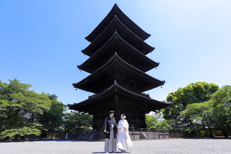 東寺の＂新緑＂