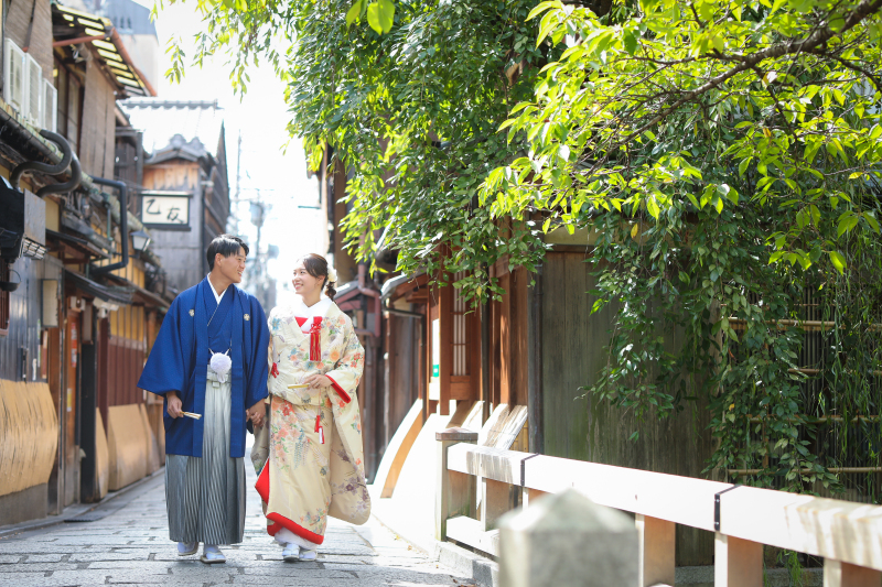 9月と10月の祇園白川❁