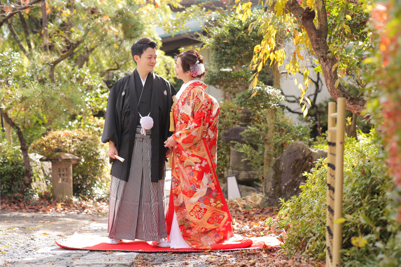 お太鼓橋のある神泉苑