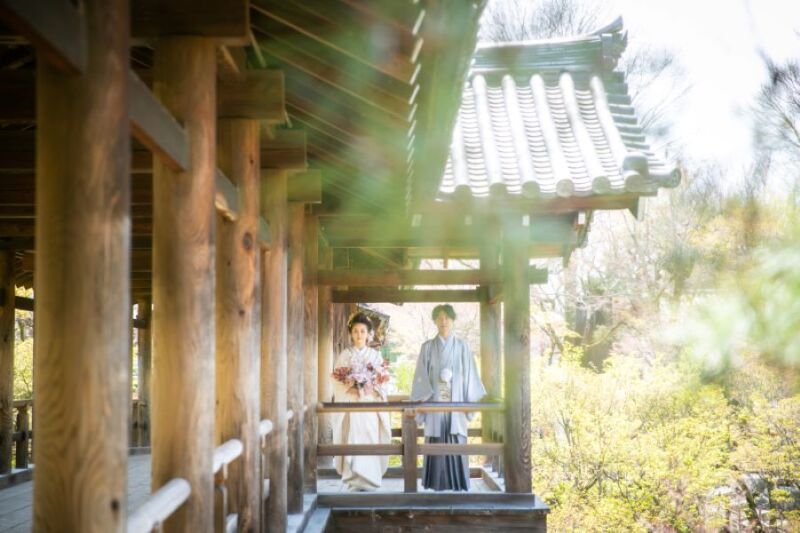 一花写真館のロケーションフォト【金戒光明寺】
