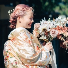 トレンド感がある和装ヘアまとめ~卑弥呼ヘア~