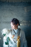 ブーケを生かしたコーディネート【かっこいいVer】