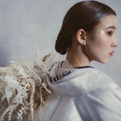 トレンド感がある和装ヘアまとめ~タイトシニヨン~